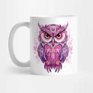 Pink Owl Mug